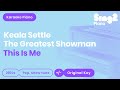This Is Me (Piano) originally Keala Settle & The Greatest Showman Ensemble