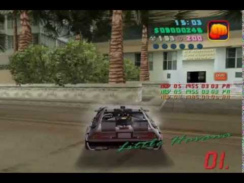 Gran Thef Auto VIce City Back To The Future Hill Valley version 0.2e Part I II III
