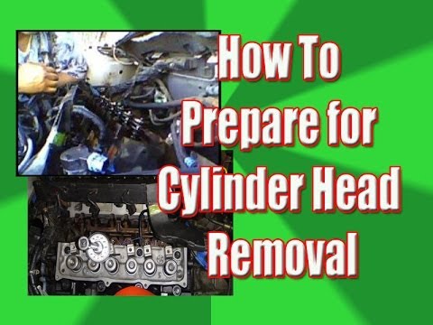 How To Prepare For Cylinder Head Removal – For a ’99 Mercury Sable 3.0L V6 OHV