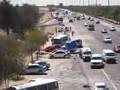 Horrific series of accidents on Abu Dhabi - Dubai road