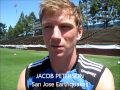 Jacob Peterson talks about Toronto FC team and coach Aron Winter 07192011