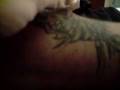 John Potts arm hair being pulled by his daughter