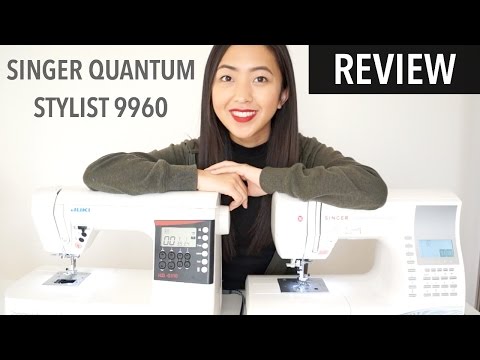 Singer Quantum Stylist 9960 - Review/Demo English