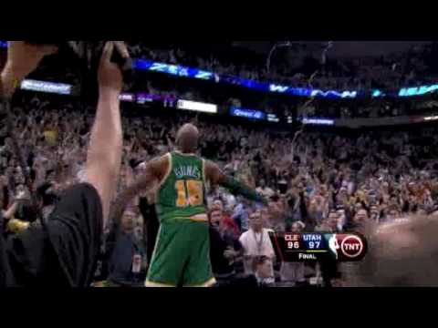 0 Jazz Comeback Defeats the Cavaliers   1/14/10