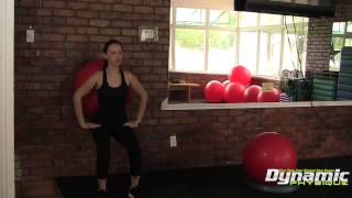 Stability Ball Exercise: The Wall Ball Squat - Tucson