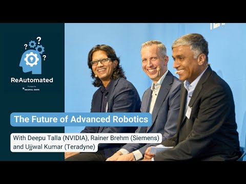 The Future of Advanced Robotics feat. NVIDIA, SIEMENS and TERADYNEThe Future of Advanced Robotics feat. NVIDIA, SIEMENS and TERADYNE<media:title />
   