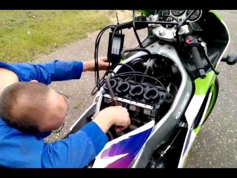 how to sync zx6r carbs