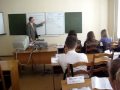 Professor Burgess teaches IBE students at Zelenograd