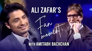 Ali Zafars fan moment with Amitabh Bachchan  Kill 