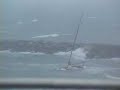 Sailboat sinks off Corona del Mar Beach, CA