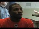 Auburn Running Back Mario Fannin talks to reporters about his football team's upcoming game against South Florida.