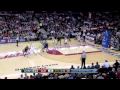 Lebron blocks Carlos Boozer
