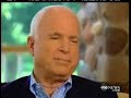 mccain saying he opposes gay adoption in all circumstances