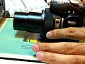 OLYMPUS SP570 zoom ring test