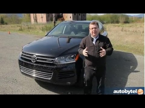 volkswagen - http://www.autobytel.com/volkswagen/touareg-hybrid/2013/ The second generation Volkswagen Touareg debuted as a 2011 model year and came with either a VR6, TD...