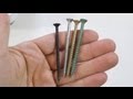 Testing drywall screws