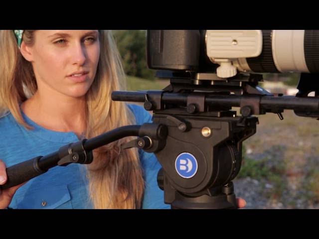 hydraulic tripod for professional video production dans Appareils photo et caméras  à Ouest de l’Île