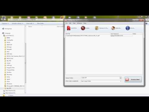 how to remove pdf password free