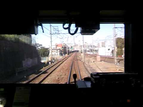 前面展望シーン・東武50070系
