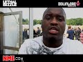 nme video: lethal bizzle on getting bottled at download!