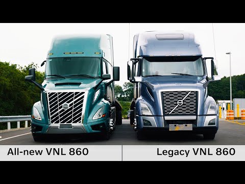 2024 Volvo VNL 860 vs 2022 Volvo VNL 860 (Acceleration Test)