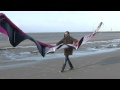 GPTV: Kitesurfer maakt MEGASPRONG over Zuiderpier Harlingen.