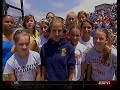 Michele Smith Pitcher/Catcher Tip -WCWS (Fans in the Stands)