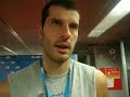 Kakiouzis after Greece-Spain 82-77 Eurobasket2007