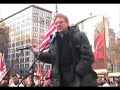 Tibetan Uprising 2008 New York City Part 9 Robert Thurman