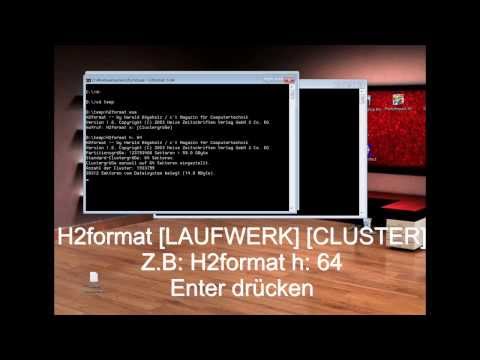 64GB SDXC Karte FAT32 formatieren in wenigen Minuten Windows
