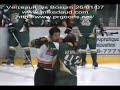 fight hockey Bosum vs Verreault fight hockey Bosum vs Verreault