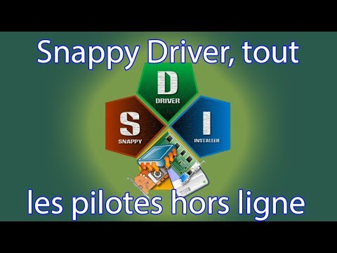 Snappy Driver tout les pilotes hors ligne