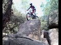 motorcycle trials riding