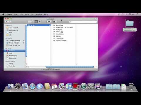 how to organize files on mac