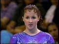 Gymnastics - Jana Bieger vs Kristen Maloney on Floor Exercise