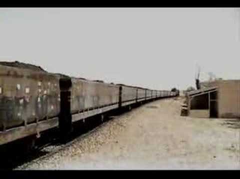 Phosphate train in Tunisia