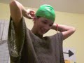 beth & a swimcap. beth & a swimcap.