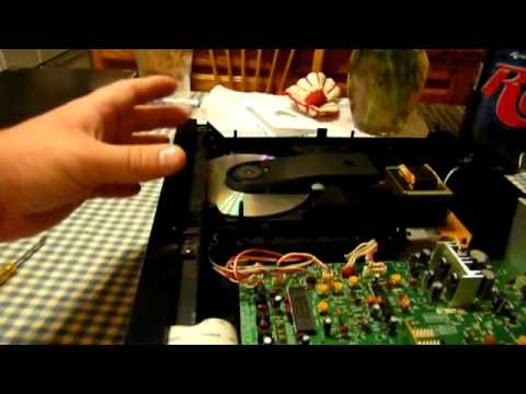how to service a cd player