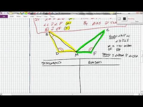 how to prove shapes are congruent