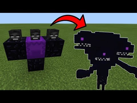 video-linktoworks-Minecraft PE: How To SPAWN the WITHER STORM