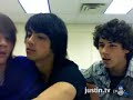 Jonas Brothers-SPIDER PIG AND JOES CUTE LAUGH AND SOULJA BOY
