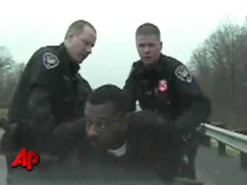 Raw Video: Is Accused Robber Eating Holdup Note?
