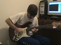 Rodrigo Carone playing \"The Crush of Love\" by Satriani