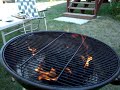 Charcoal Briquettes Roasting on an Open Fire Charcoal Briquettes Roasting on an Open Fire