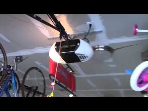 how to open garage door with no power