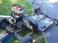 my ghetto homemade go cart