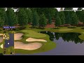 Golden Tee Great Shot on Misty Springs!