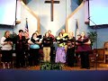 here is the first baptist church of canton, ohio's contemporary sanctuary choir rehearsing 