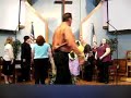 here is the first baptist church of canton, ohio's contemporary sanctuary choir rehearsing 