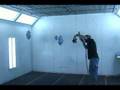 Preparing High Performance Brake Installation : Spraying the Base Coat of Paint on Brake Calipers